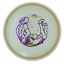 MVP Particle Eclipse James Conrad Detour midrange disc, James Conrad 2025 Team Series "Bendy James" stamp, glow disc