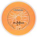 MVP Plasma Signal fairway driver disc, orange disc with white rim