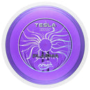 MVP Plasma Tesla driver disc, purple disc with white rim