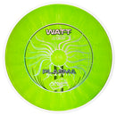 MVP Plasma Watt putt & approach disc, green disc with white rim