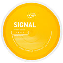 MVP Proton Signal fairway driver disc, light orange disc with white rim