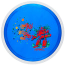 MVP Proton Tesla driver disc, 2026 OTB Open "Bubbly" stamp, blue disc with white rim