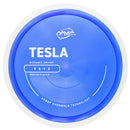 MVP Proton Tesla driver disc, blue disc with white rim