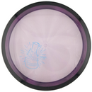 MVP Proton Tesla driver disc, Lab Second stamp, purple disc