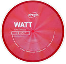 MVP Proton Watt putt & approach disc, pink disc with white rim