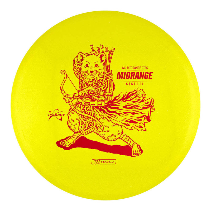 Prodigy 100 M4 midrange disc, yellow disc