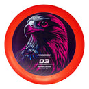 Prodigy 200 D3 driver disc, Retroflight Series stamp, red disc