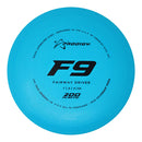 Prodigy 200 F9 fairway driver disc, blue disc