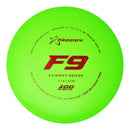 Prodigy 200 F9 fairway driver disc, lime green disc