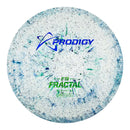Prodigy 300 Fractal F9 fairway driver disc, blue and green disc