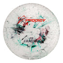 Prodigy 300 Fractal F9 fairway driver disc, green and black disc