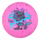 Prodigy 300 Fractal PA-3 putt & approach disc, Harper Thompson 2026 Signature Series stamp, pink disc