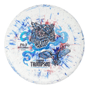 Prodigy 300 Fractal PA-3 putt & approach disc, Harper Thompson 2026 Signature Series stamp, white and multi color disc