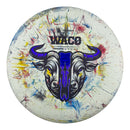 Prodigy 300 Fractal Waco midrange disc, blue and yellow disc