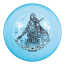 Prodigy 300 Glow PA-3 putt & approach disc, Kaidi Allsalu 2025 Signature Series stamp, blue disc