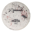 Prodigy 300 Soft Fractal PA-5 putt & approach disc, red and black disc
