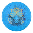 Prodigy 300 Ultra Soft Fractal P Model S putt & approach disc, Sheep's Clothing stamp, blue disc