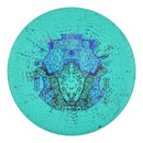 Prodigy 300 Ultra Soft Fractal P Model S putt & approach disc, Sheep's Clothing stamp, teal disc