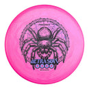 Prodigy 300 Ultra Soft PA-1 putt & approach disc, Silk Spider stamp, pink disc