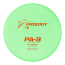 Prodigy 300 Ultra Soft PA-3 putt & approach disc, green disc