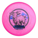Prodigy 300 Ultra Soft PA-3 putt & approach disc, Mountain Goat stamp, pink disc
