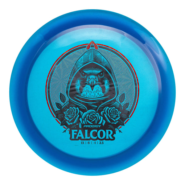 Prodigy 400 Airborn Falcor driver disc, 2025 Edition Falcor stamp, blue disc