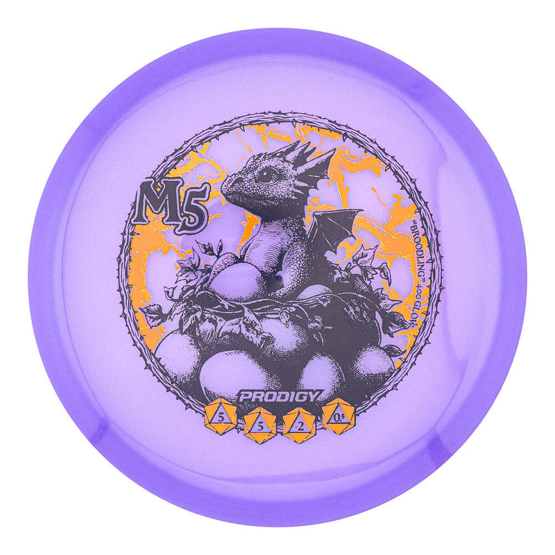 Prodigy 400 Color Glow M5 midrange disc, Broodling stamp, purple disc