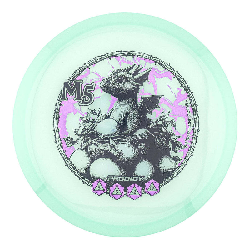 Prodigy 400 Color Glow M5 midrange disc, Broodling stamp, turquoise disc