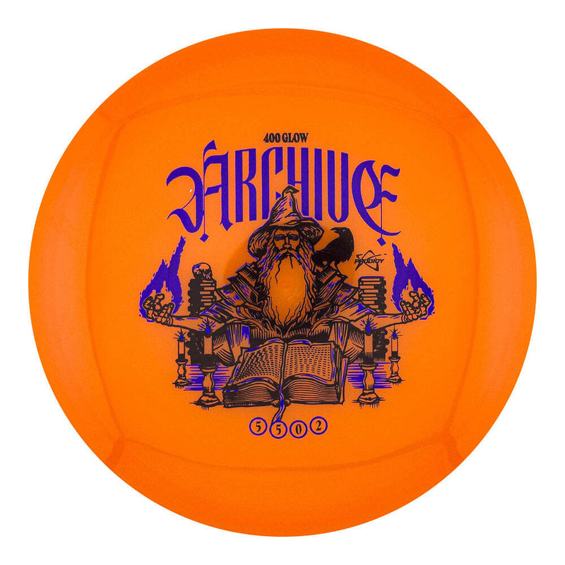 Prodigy 400 Glow Archive midrange disc, Summoner stamp, orange disc
