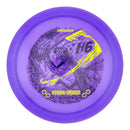 Prodigy 400 Glow H6 driver disc, Slasher stamp, purple disc