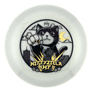 Prodigy 400 Glow H7 driver disc, Kittyzilla Returns stamp, white disc