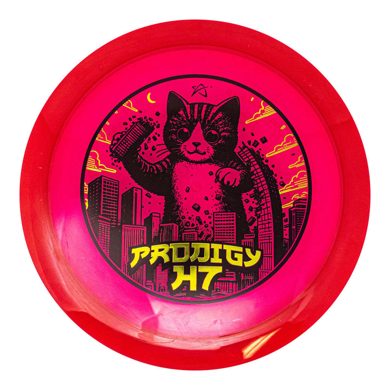 Prodigy 400 H7 driver disc, Kittyzilla stamp, red disc