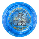 Prodigy 400 Spectrum FX-4 fairway driver disc, Harper Thompson 2025 Signature Series stamp, blue and white disc