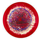 Prodigy 400 Spectrum FX-4 fairway driver disc, Harper Thompson 2025 Signature Series stamp, dark red and white disc