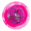 Prodigy 400 Spectrum FX-4 fairway driver disc, Harper Thompson 2025 Signature Series stamp, hot pink and light pink disc