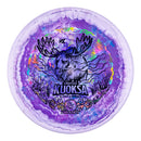 Prodigy 400 Spectrum PA-3 putt & approach disc, Kristian Kuoska 2025 Signature Series stamp, purple and white disc