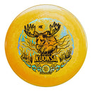 Prodigy 400 Spectrum PA-3 putt & approach disc, Kristian Kuoska 2025 Signature Series stamp, yellow and gold disc
