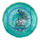 Prodigy 400 Spectrum Ultra Soft A3 putt & approach disc, Rachel Turton 2025 Signature Series stamp, teal and light blue disc