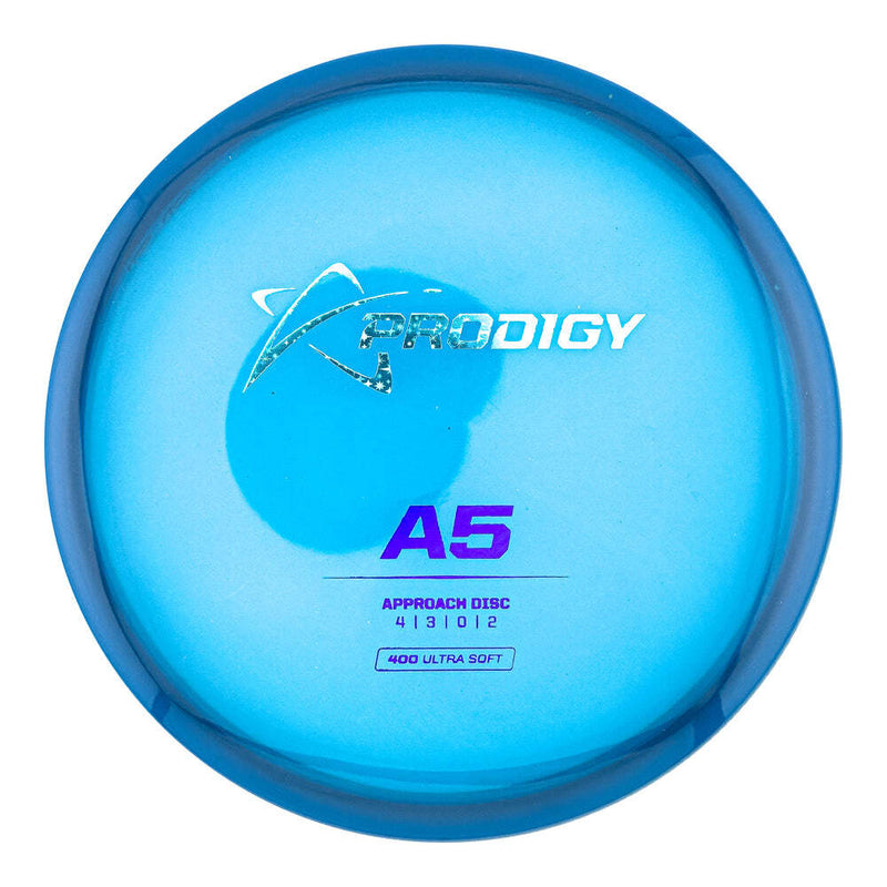 Prodigy 400 Ultra Soft A5 putt & approach disc, blue disc