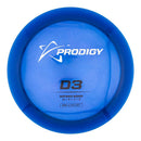 Prodigy 400 Ultra Soft D3 driver disc, blue disc