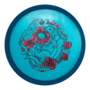 Prodigy 400 Ultra Soft PA-4 putt & approach disc, Wildflower stamp, blue disc