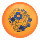 Prodigy 400 Ultra Soft PA-4 putt & approach disc, Wildflower stamp, orange disc