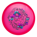 Prodigy 400 Ultra Soft PA-4 putt & approach disc, Wildflower stamp, pink disc