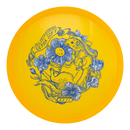 Prodigy 400 Ultra Soft PA-4 putt & approach disc, Wildflower stamp, yellow disc