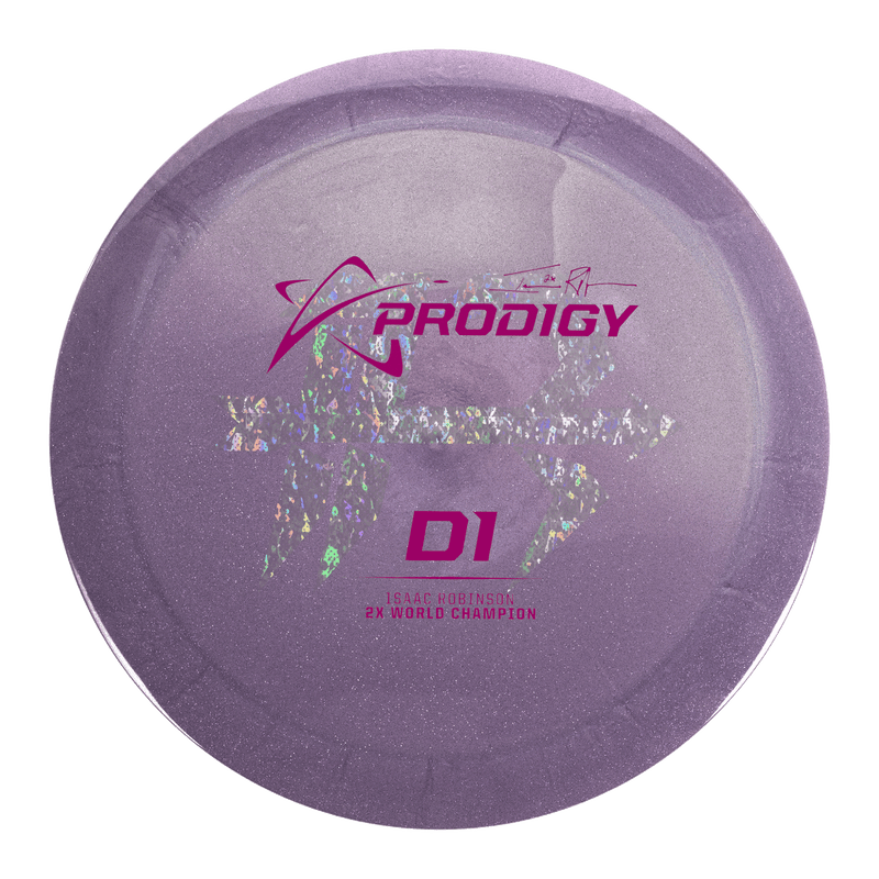 Prodigy 500 Glimmer D1 - Isaac Robinson 2x World Champion Logo Over Stamp