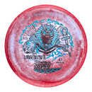 Prodigy 500 Spectrum A2 putt & approach disc, Jesse Longenecker 2026 Signature Series stamp, red and light purple disc