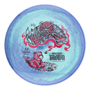 Prodigy 500 Spectrum A3 putt & approach disc, Brandon Brown 2026 Signature Series stamp, light blurple and turquoise disc