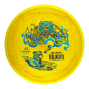 Prodigy 500 Spectrum A3 putt & approach disc, Brandon Brown 2026 Signature Series stamp, yellow and gold disc