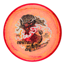 Prodigy 500 Spectrum A5 putt & approach disc, Dylan Capaccioli 2026 Signature Series stamp, light orange and red disc