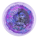 Prodigy 500 Spectrum F5 fairway driver disc, Seppo Paju 2025 Signature Series stamp, purple and light purple disc